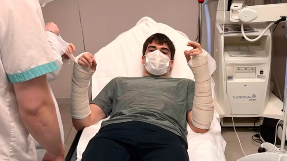 Lance Stroll reveals how he scored F1 points with two broken wrists